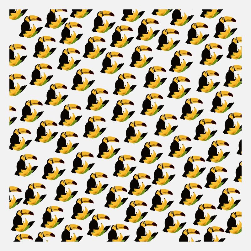 t-shirt mit sommermuster, tropenvogel muster