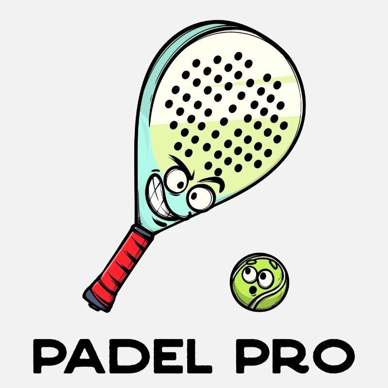 Rückschlag Statement Schläger Ball Statement Padel