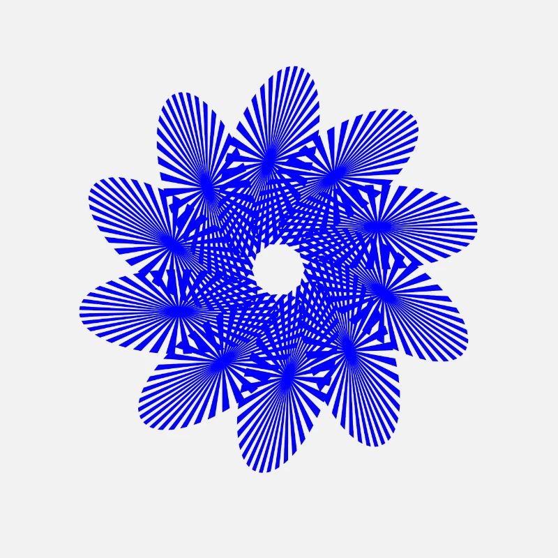 Mandala | Rayons de soleil | Modèle