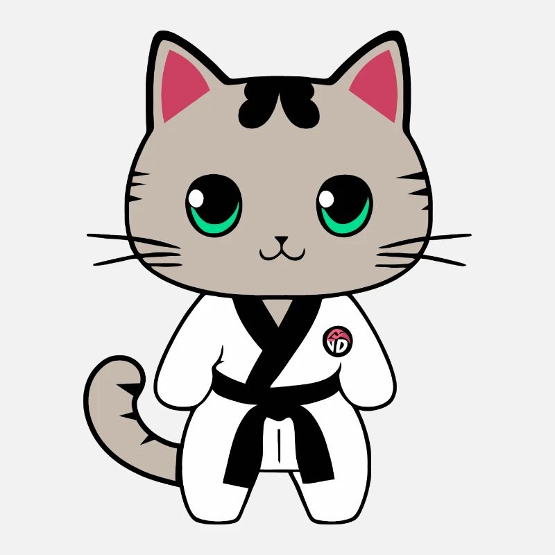 Chatons de karaté