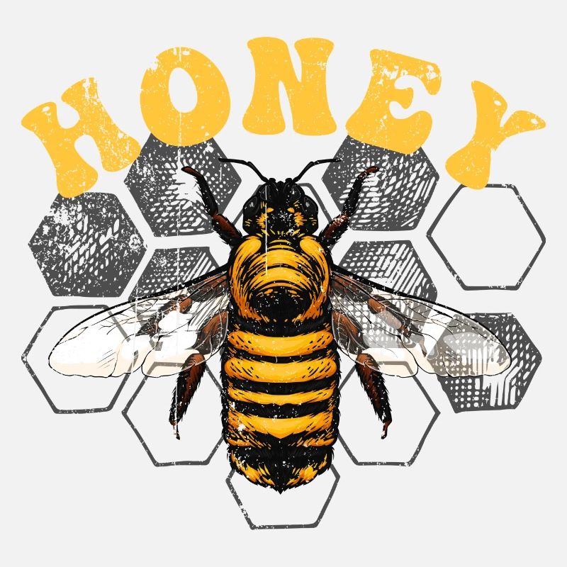 Honey Bee on Hex Grid