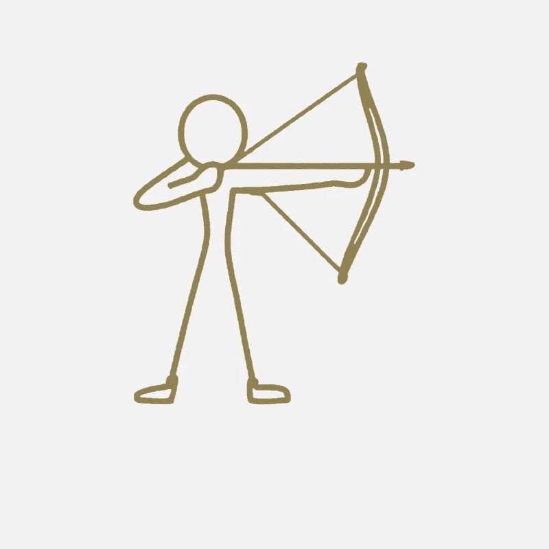 Archer à l’arc à l’arc à l’arc