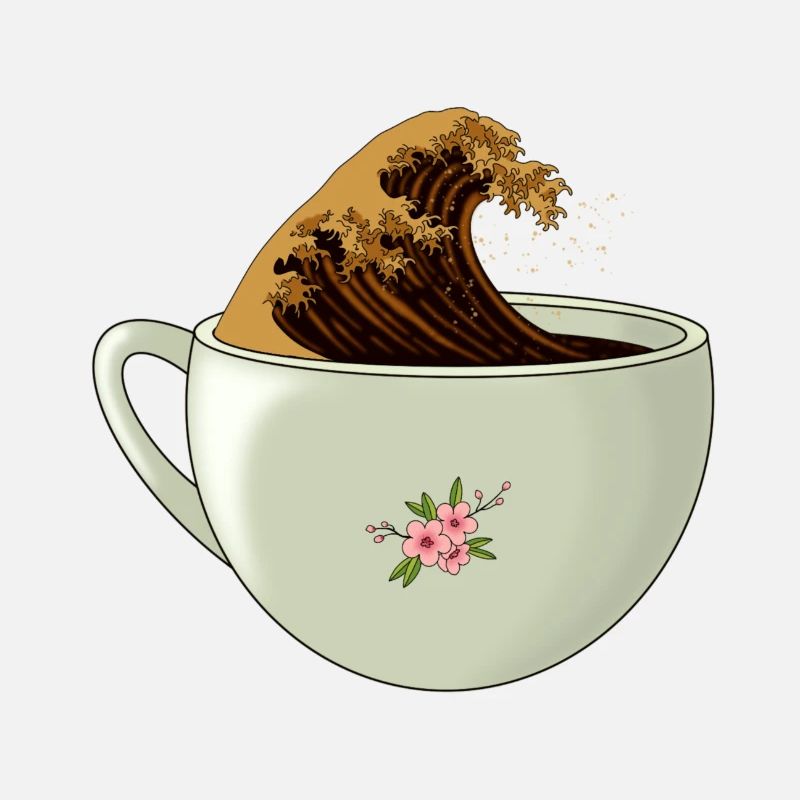 Die große Welle Koffein