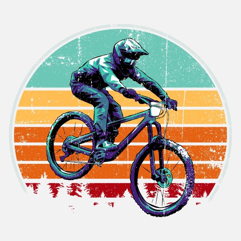 Retro Sunset MTB Renner