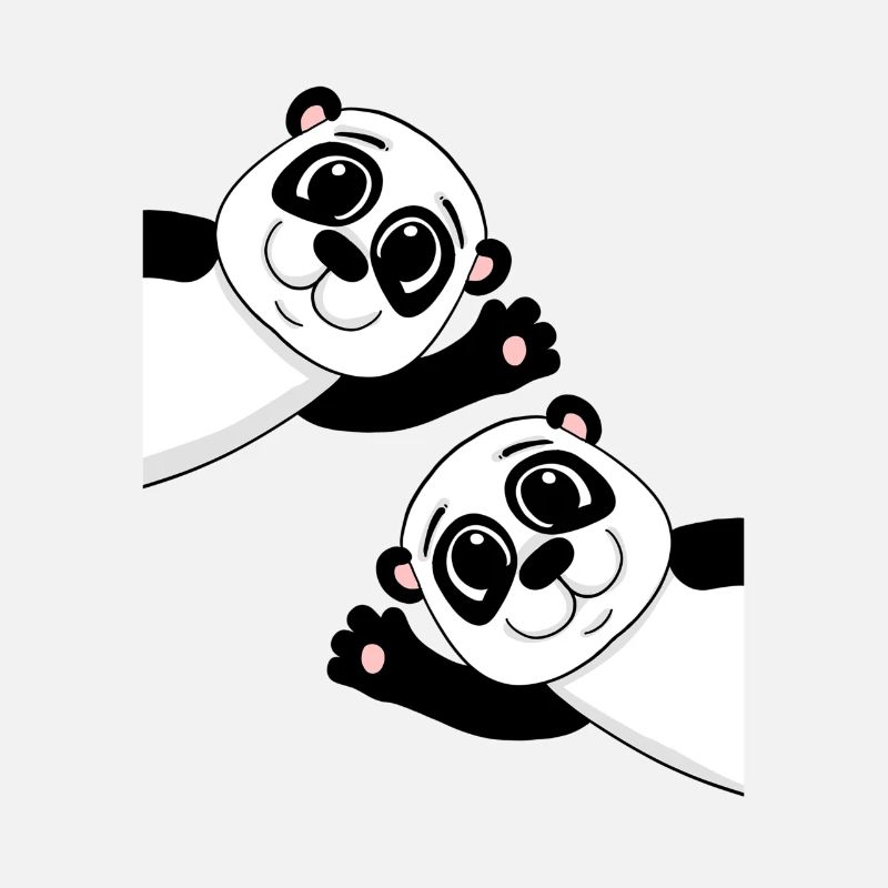 Cute pandas
