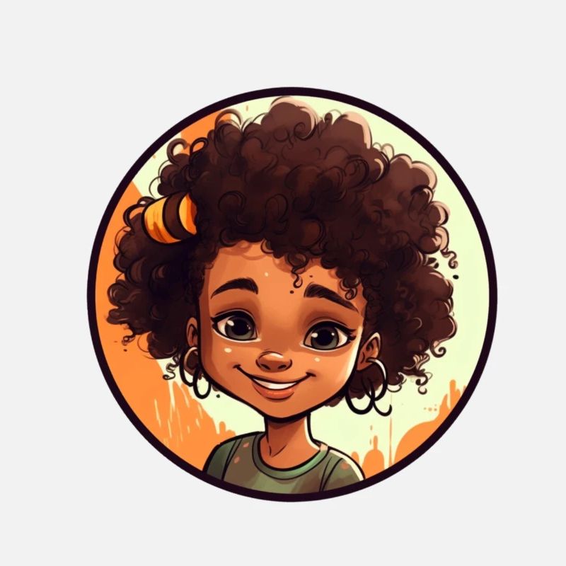 Lebendige Comic-Charakter Illustration