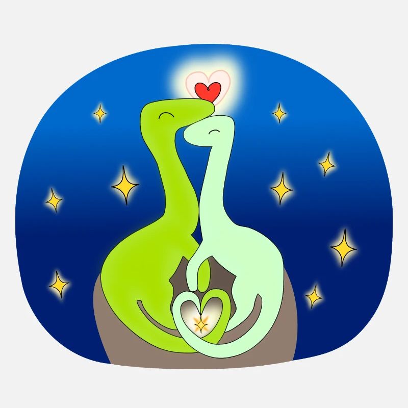 Compsognate in der Liebe