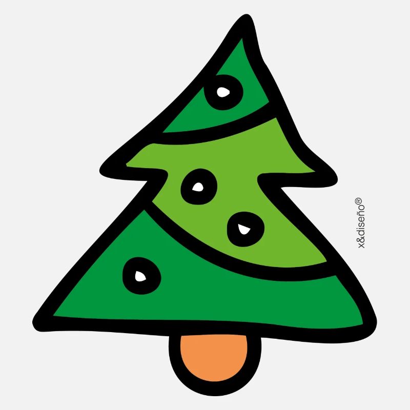 Minimalistischer Bonbonbaum