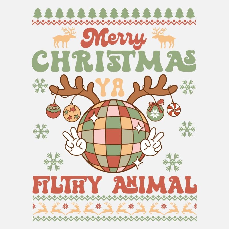 Pull de Noël moche