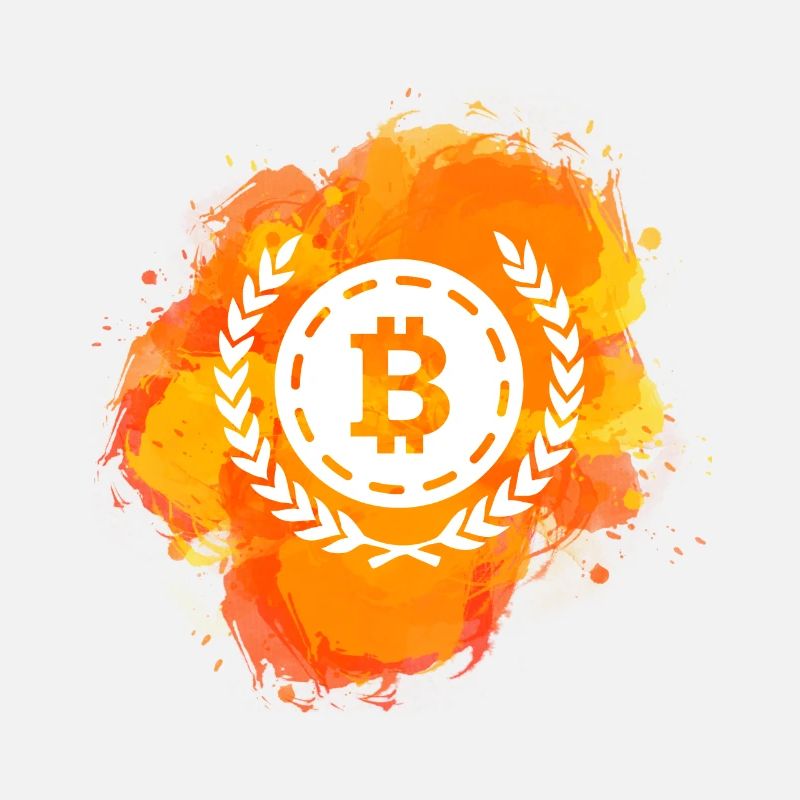 Bitcoin Crypto Cryptocurrency Splash