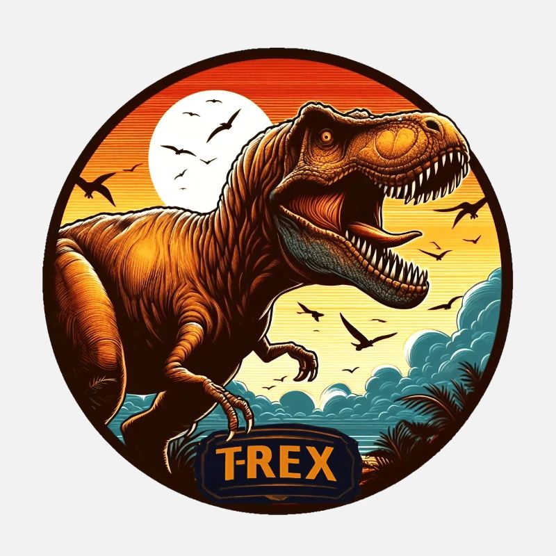 Dinosaurier T-Rex Logo