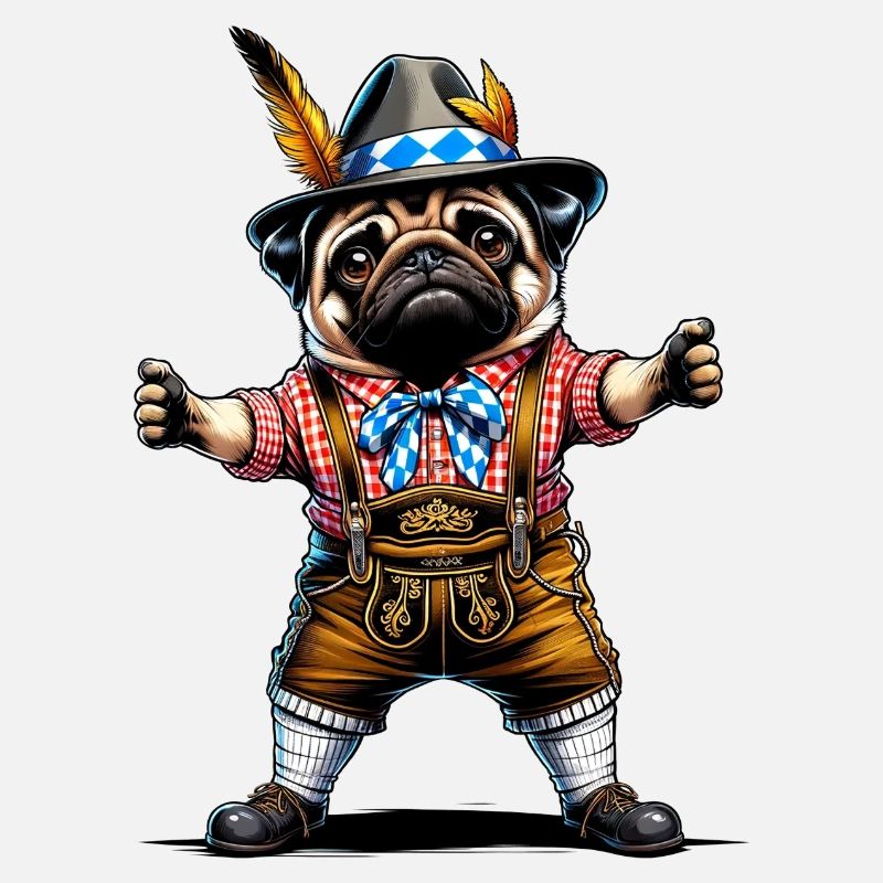 Mops Hund Bayern