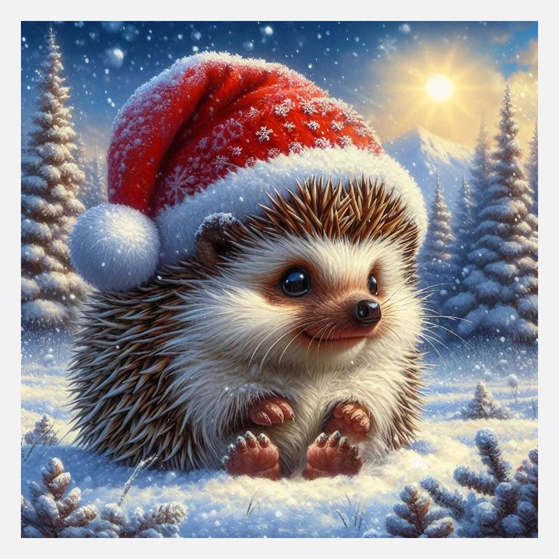 Weihnachts-Igel