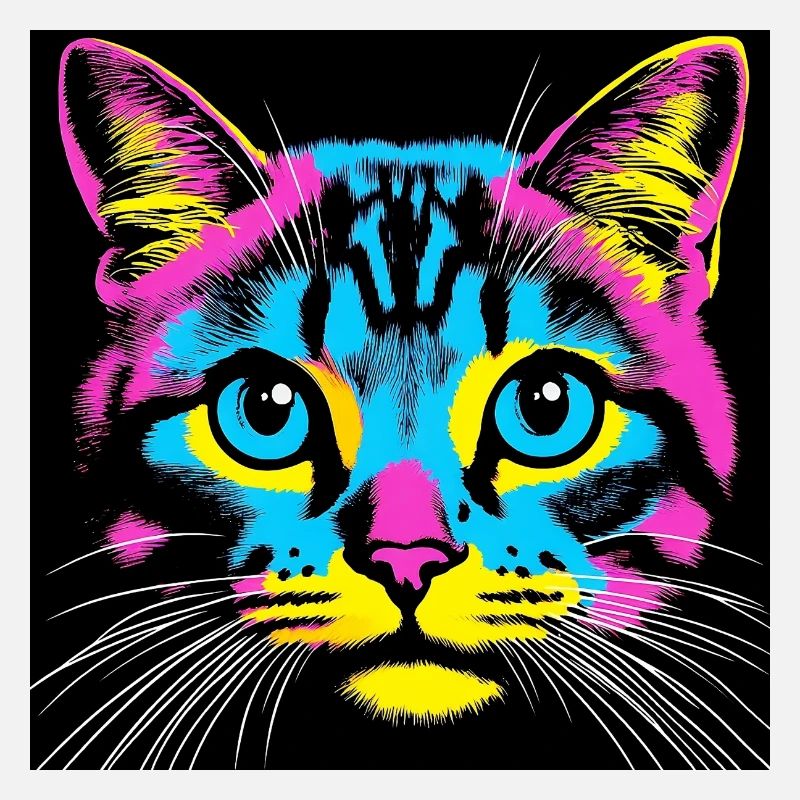 Cat Pop Art