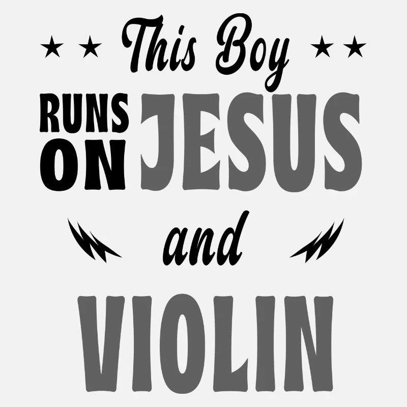 Ce garçon vit de Jésus et de violons
