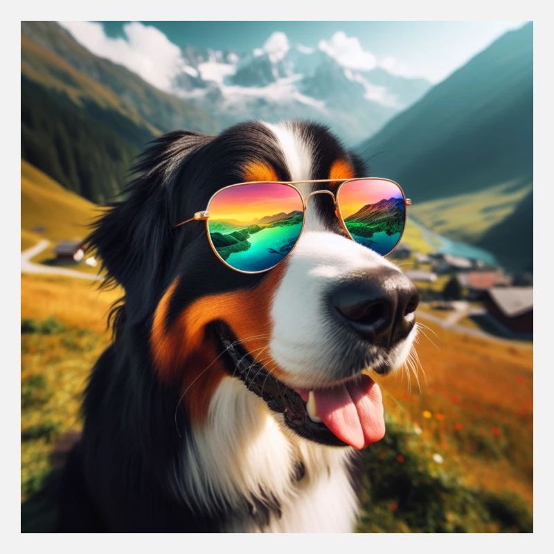 Bernese mountain dog