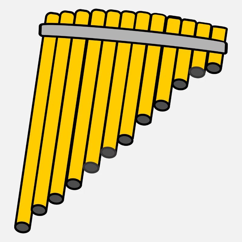 Pan flute bamboo