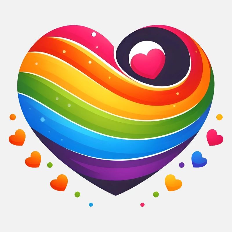 Rainbow Heart