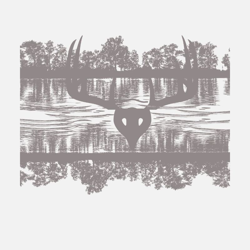Wildlife Reflections Silhouette Design