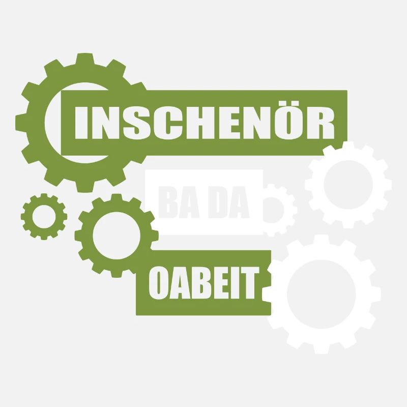 Inschenör ba da Oabeit, engineer at work