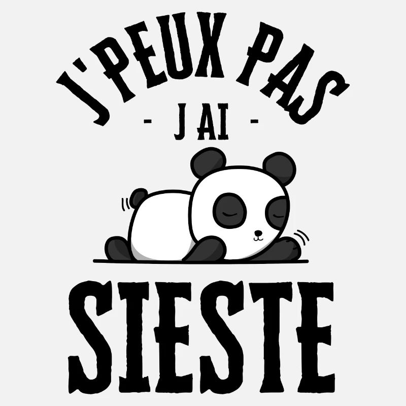 Je peux pas j ai sieste