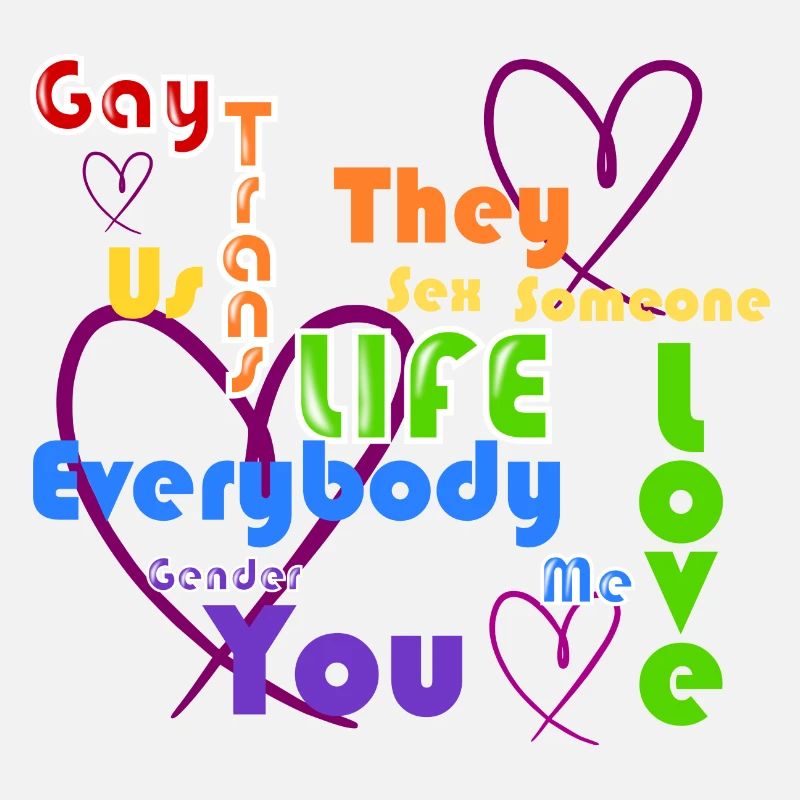 LGBTQ-Leben Liebe Bunt