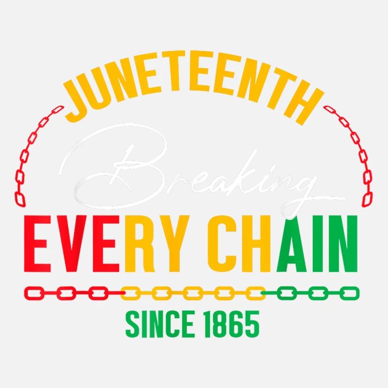 Breaking Every Chain Since 1865 Juneteenth Freedom