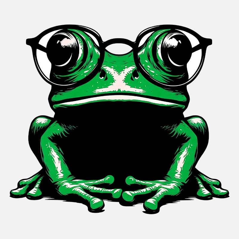 Grenouille à lunettes
