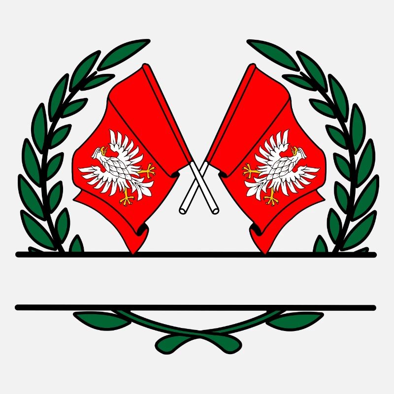 Drapeaux de la Couronne de laurier de la Mazovie