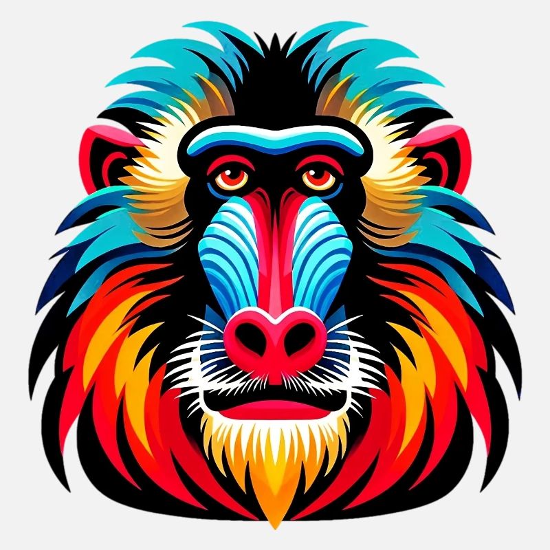 Mandrill-Affe