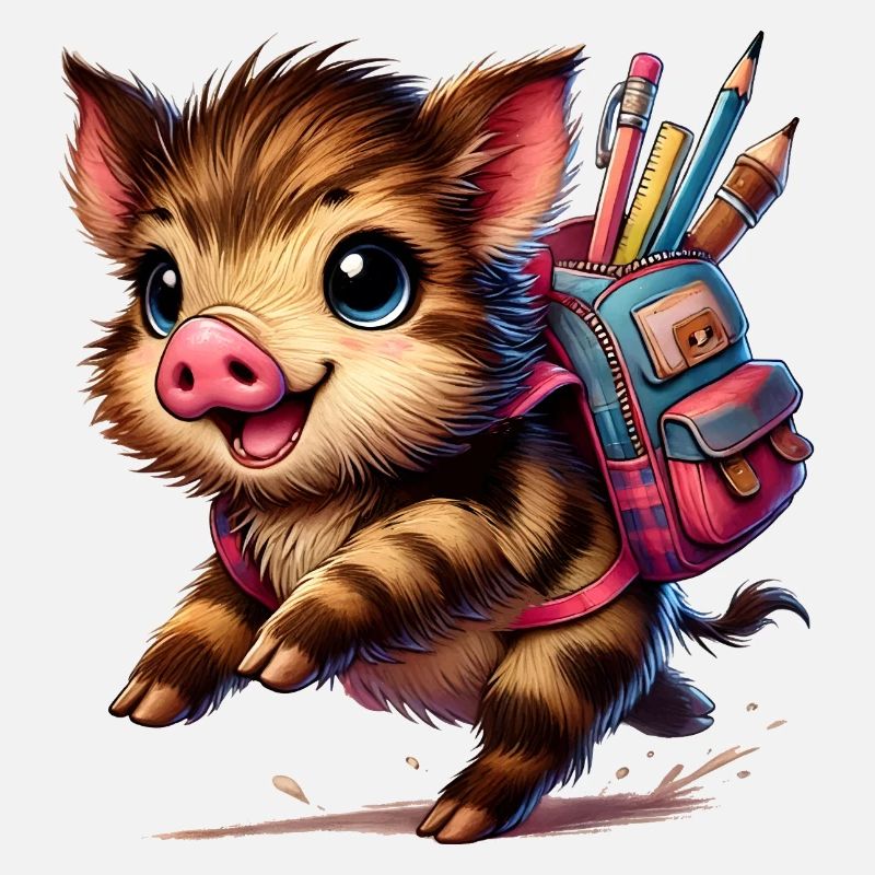 Back to school with fun: Wild boar for school beginners