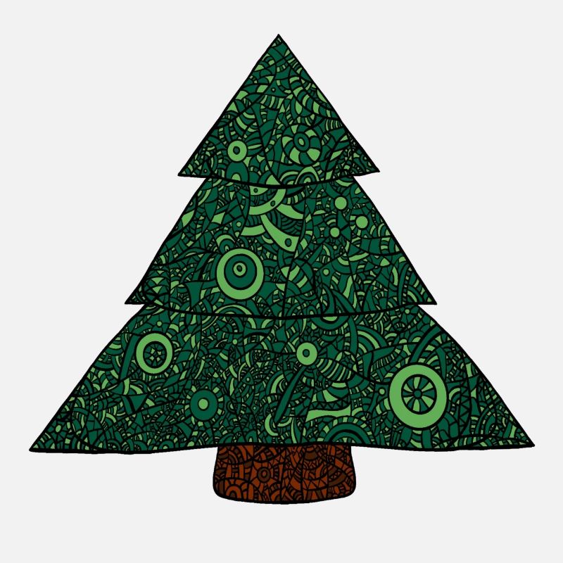 Mandala Christmas Tree