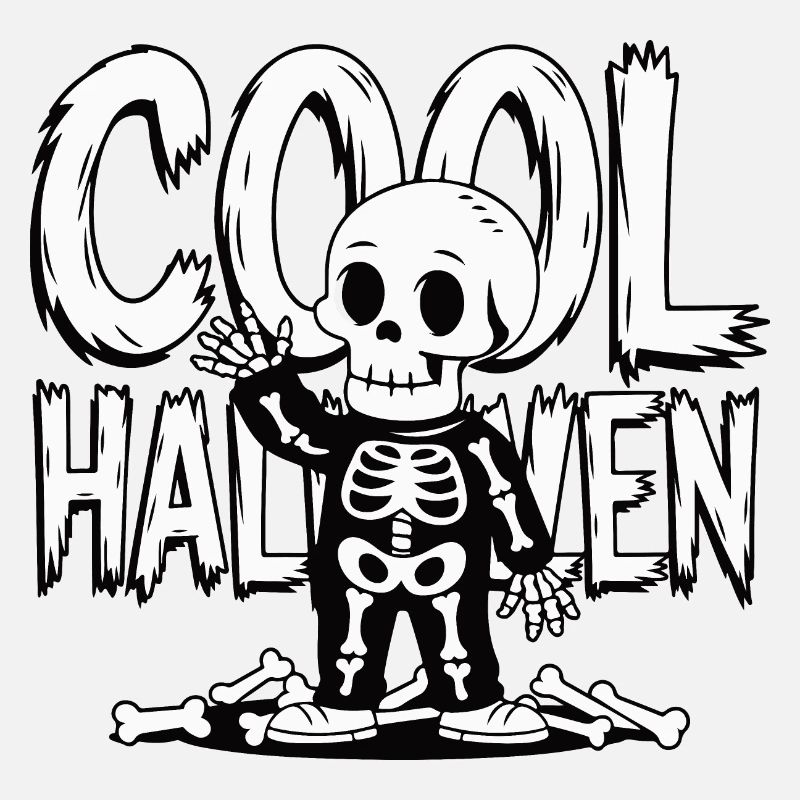 Cool Halloween Skeleton