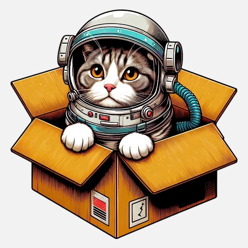 Astronaut Cat