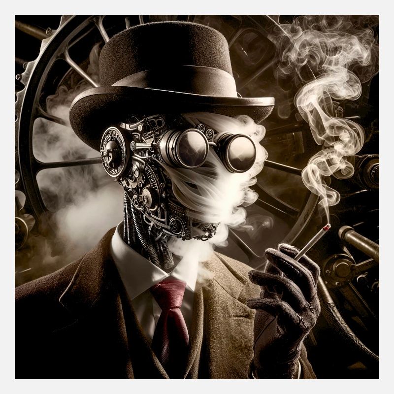 Unsichtbarer Mann Steampunk