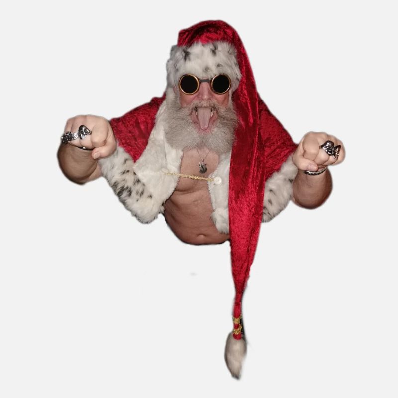 Racing Santa
