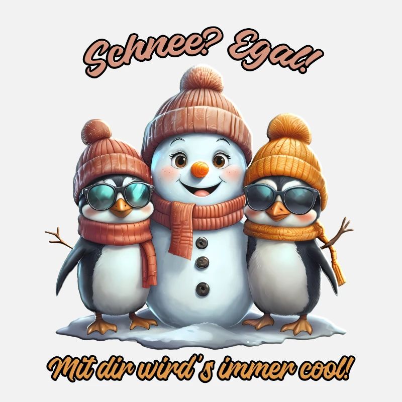 Schnee? Egal! Winterspaß mit Freunden