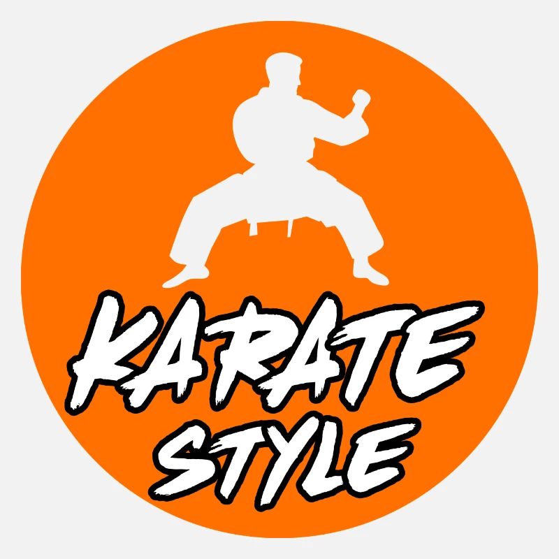 Karatetraining mit dynamischer Silhouette