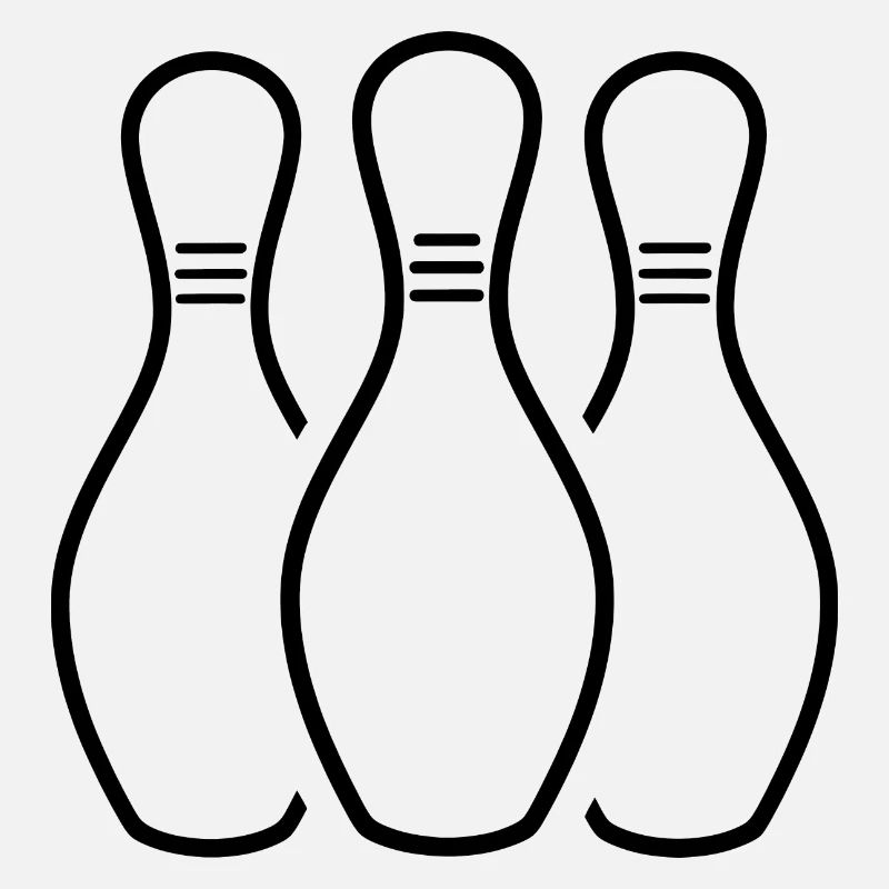 Bowling Pins Sketch