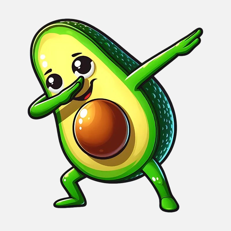 Avocado Dance: Happy Avocado Dance Figure