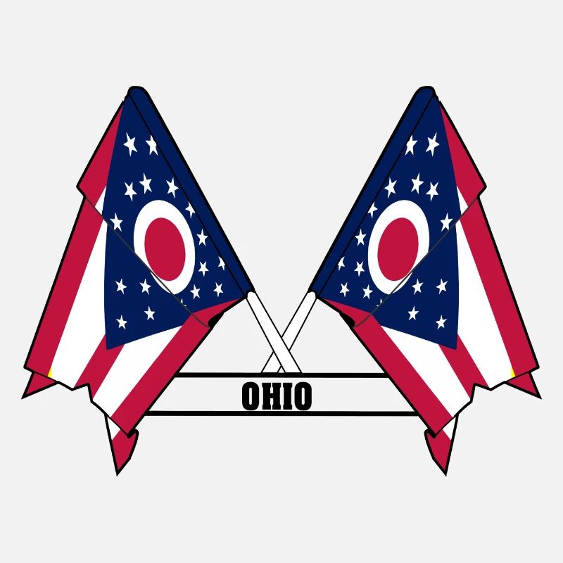 wee flags text OHIO