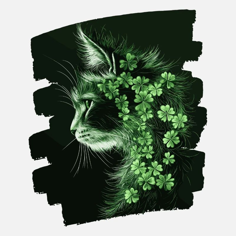 St Patricks day Katze