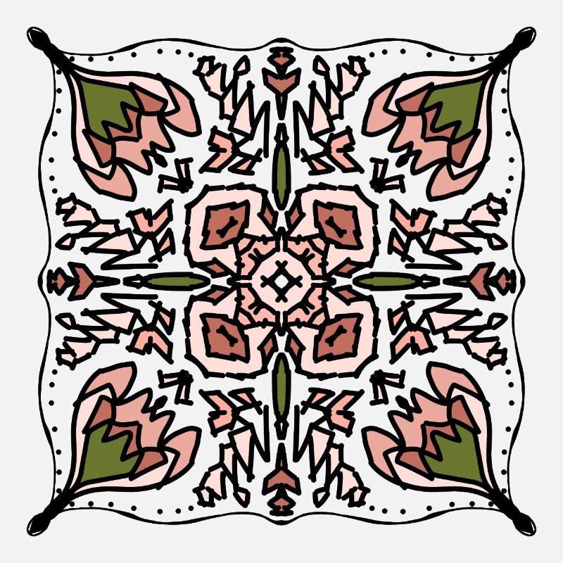 Kaleido Blütenstern Muster