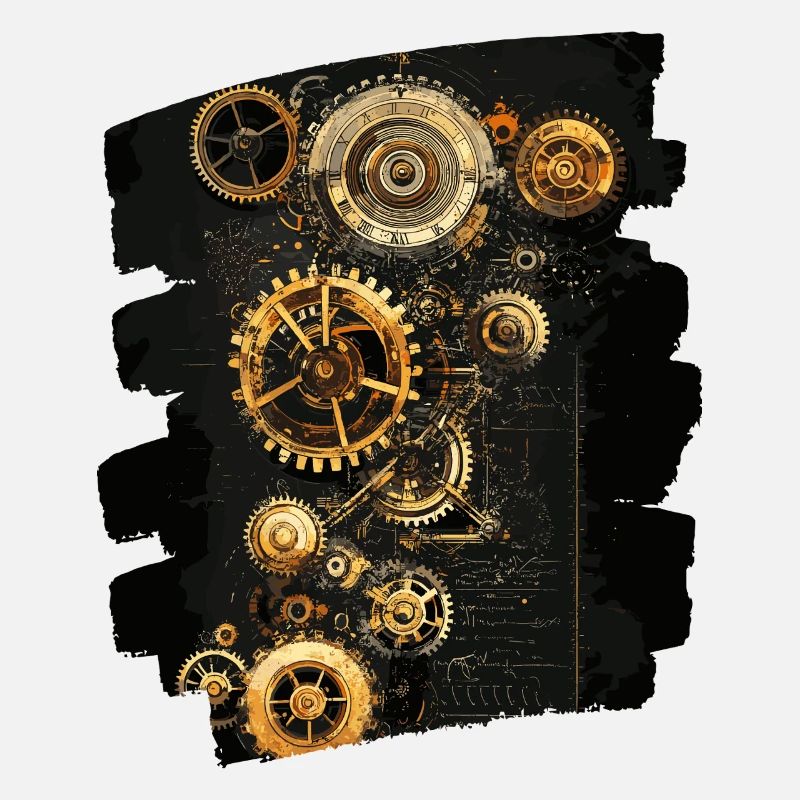 Steampunk Uhrwerk