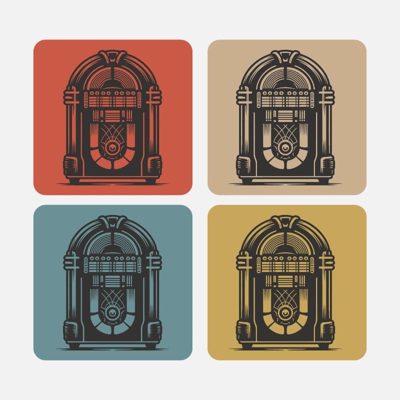 Style Jukebox rétro