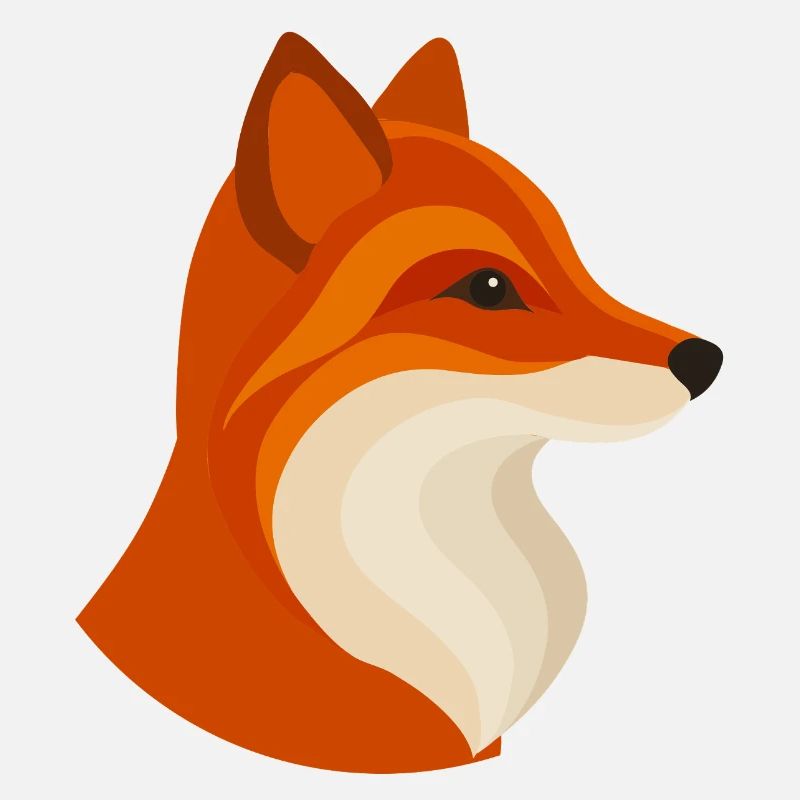 Modern Fox – Geometric & Stylish