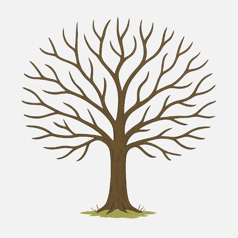 Winterbaum Silhouette