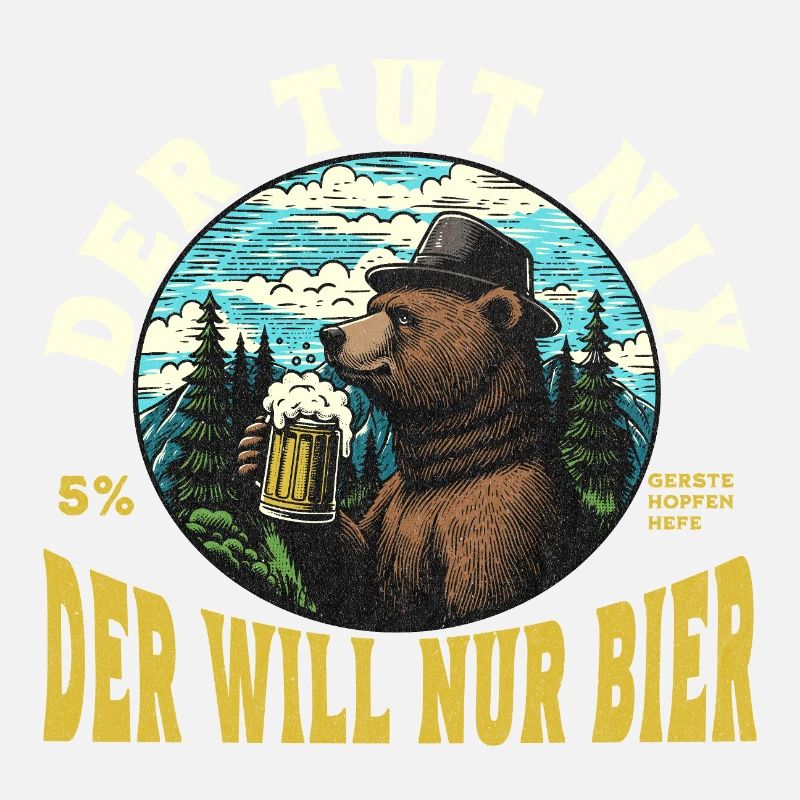 Der tut nix der will nur Bier Bär