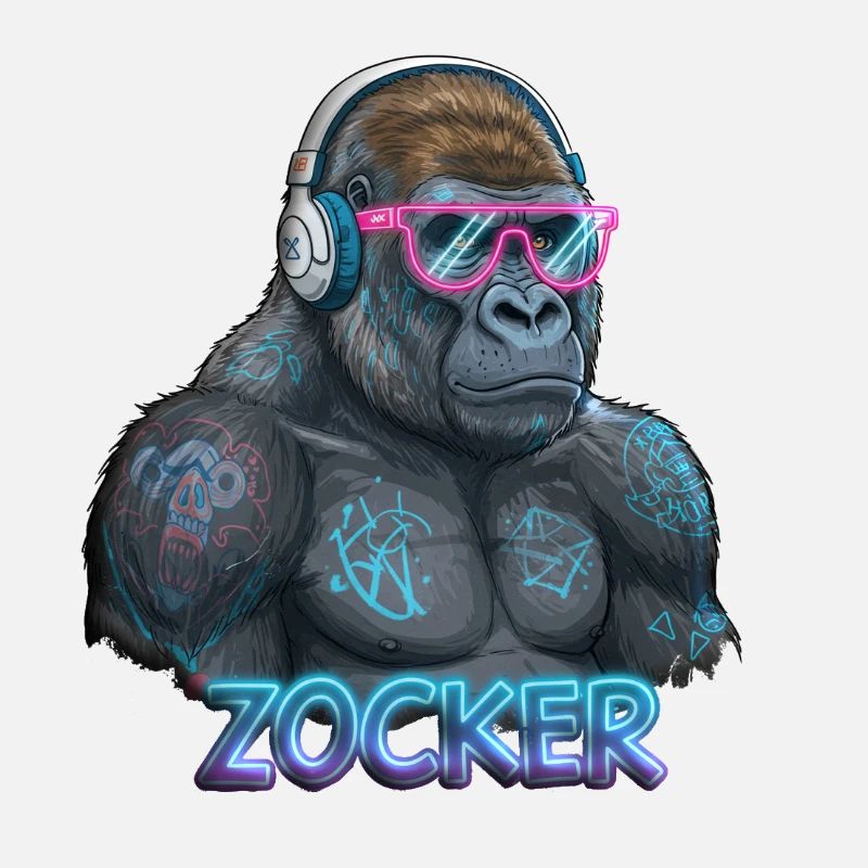 Zocker Gorilla