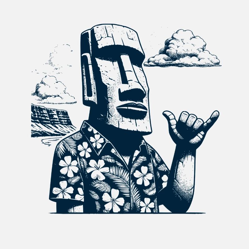 Easter Island - Swag Moai